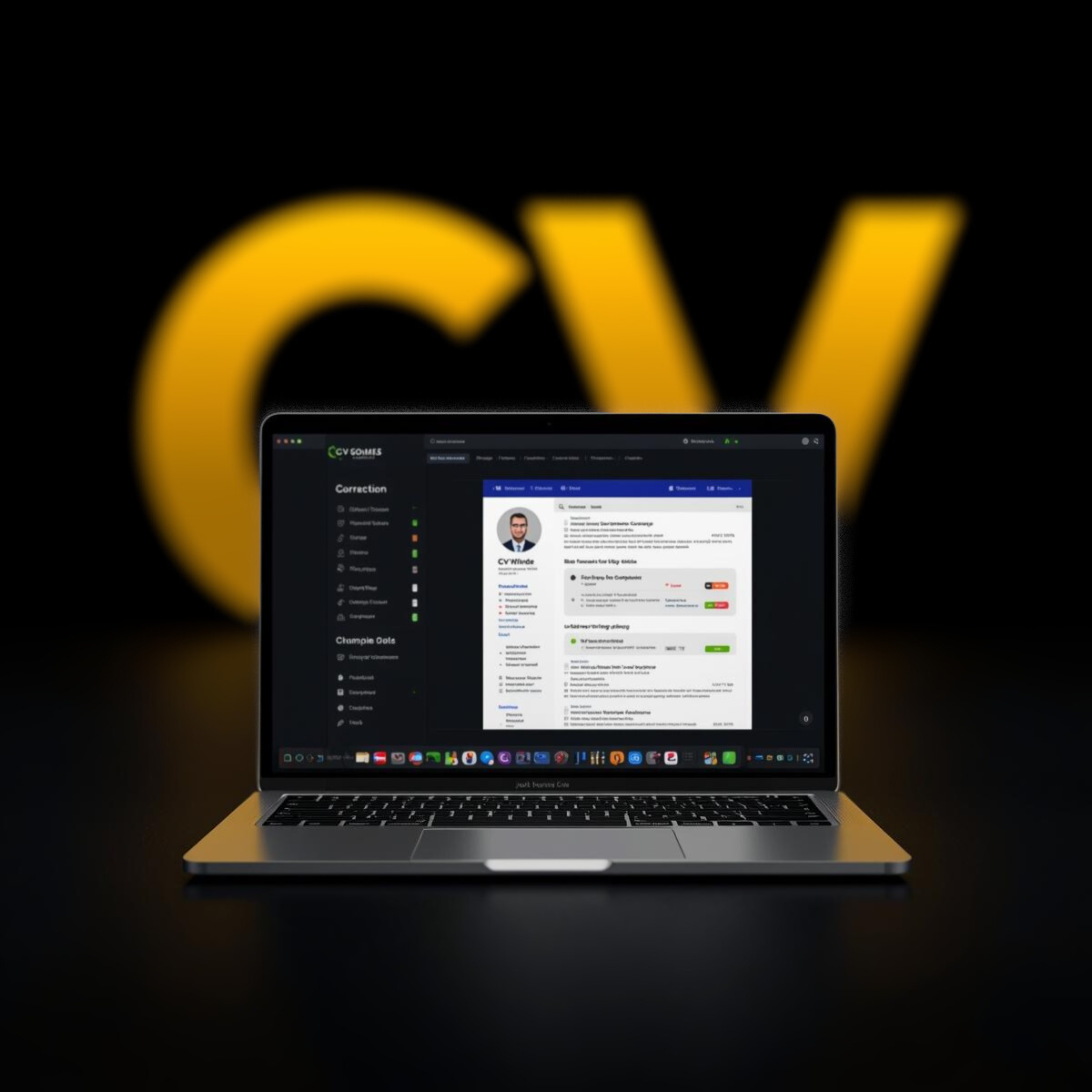 CV Writing background